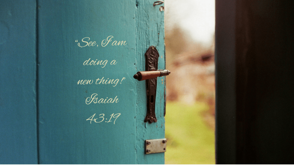 Walking Through A New&nbsp;Door